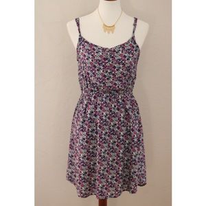 Floral Print Summer Mini Dress